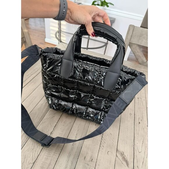 NWT VeeCollective Small Porter Water Resistant Quilted Recycled Nylon Tote - Picture 10 of 15